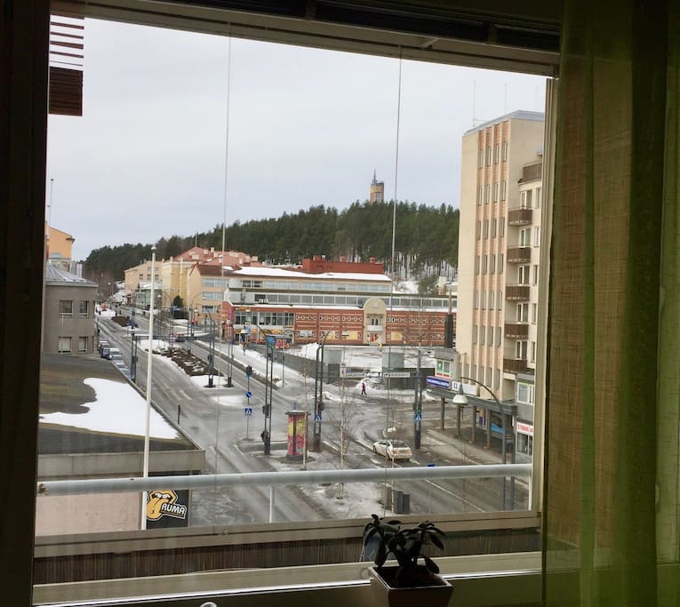 View from balcony
