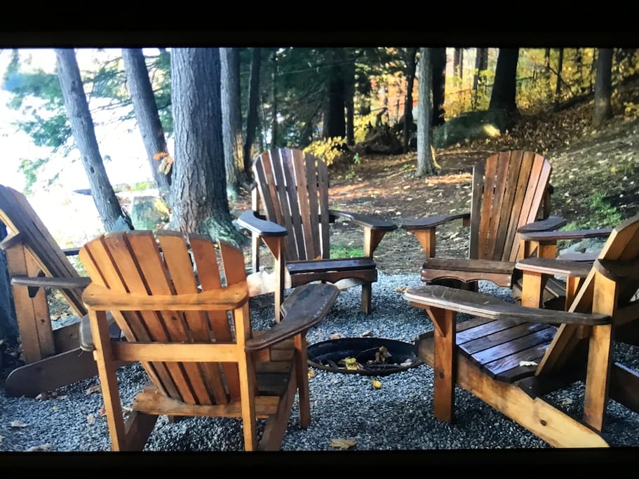 Fire pit area