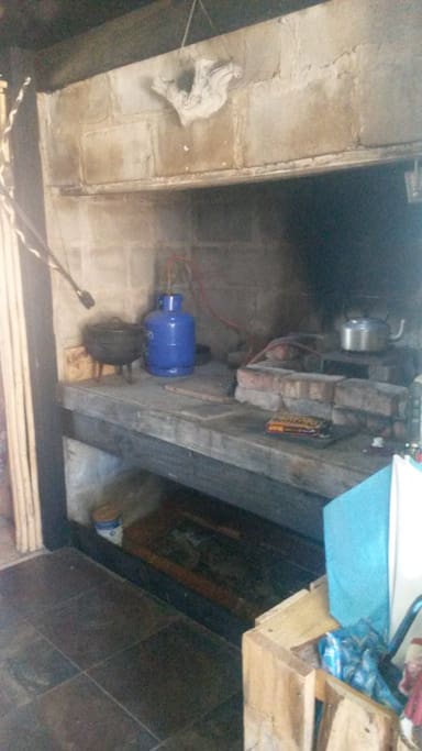 Inside Fireplace