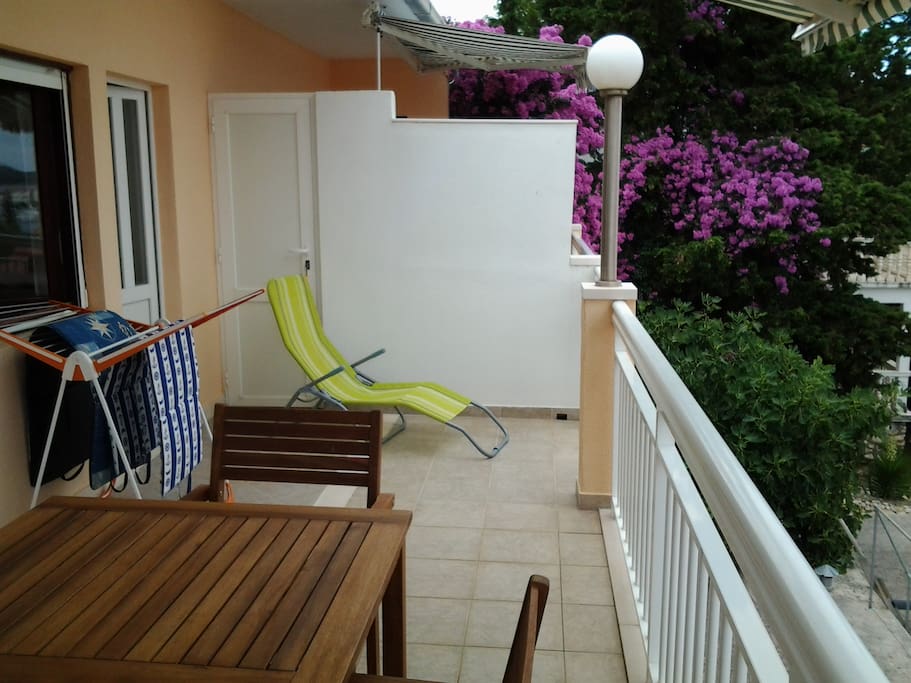 Balcony of apartment B - Miljenko Rogoznica