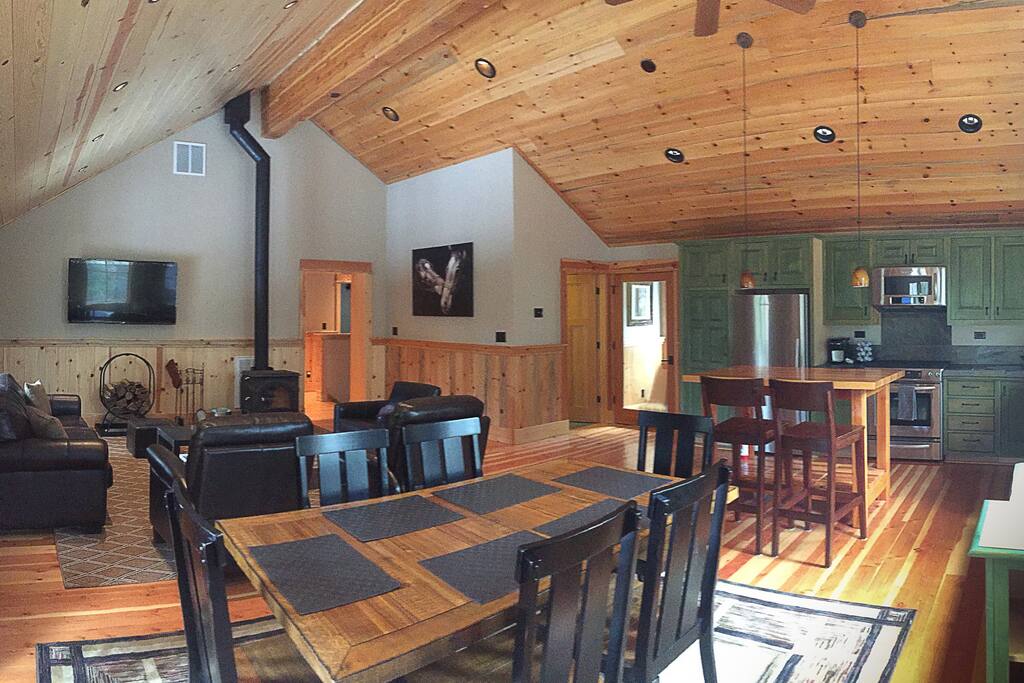 Open floor plan for family time