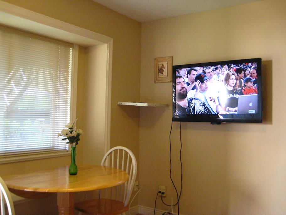 LCD TV with Cable