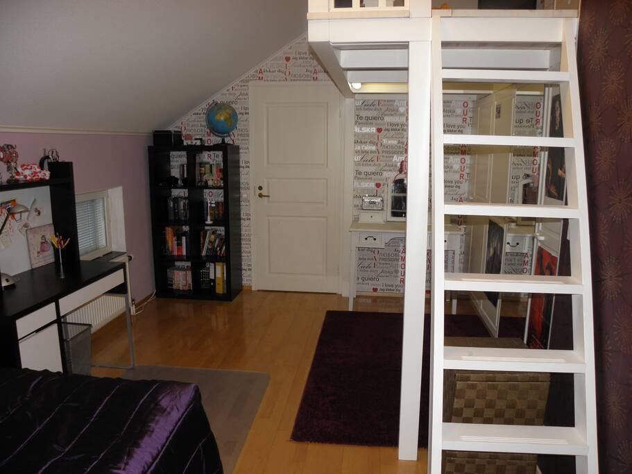 Entrance to the room