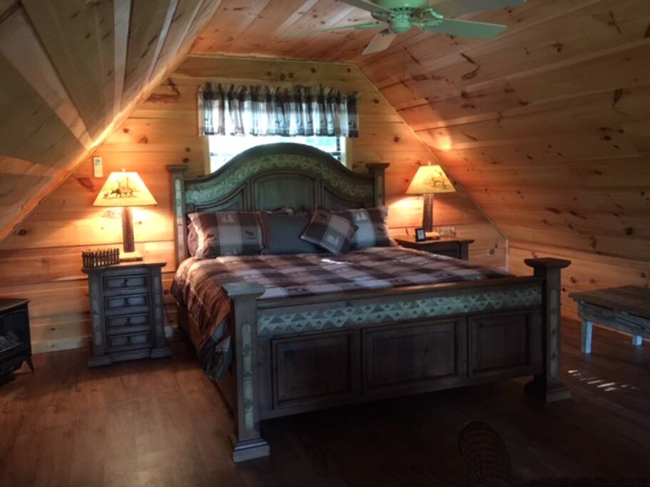 King size loft bed