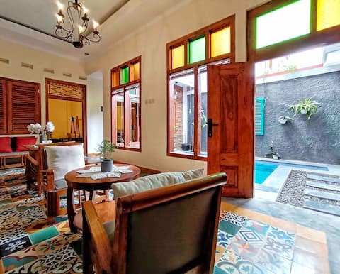 Cheerful Rustic House near Prawirotaman Sabihouse