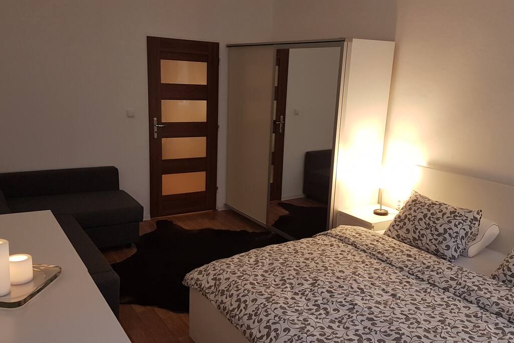 One sleeping room for 4 people