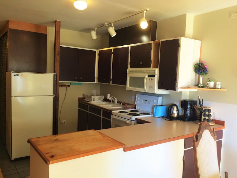 Fully equipped kitchen