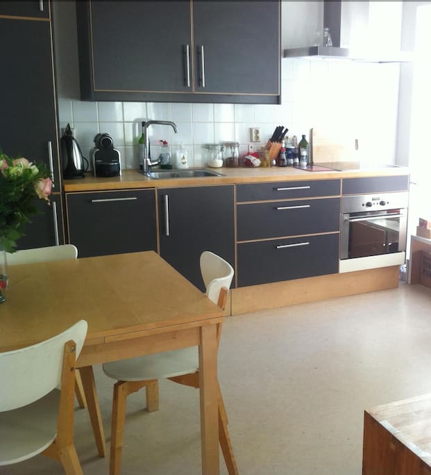 Kitchen in daylight
