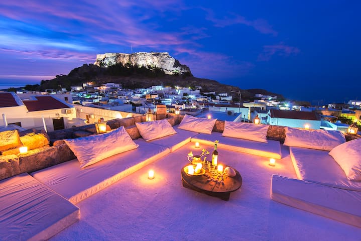 Villa in Lindos – Rhodes. Captains’ House