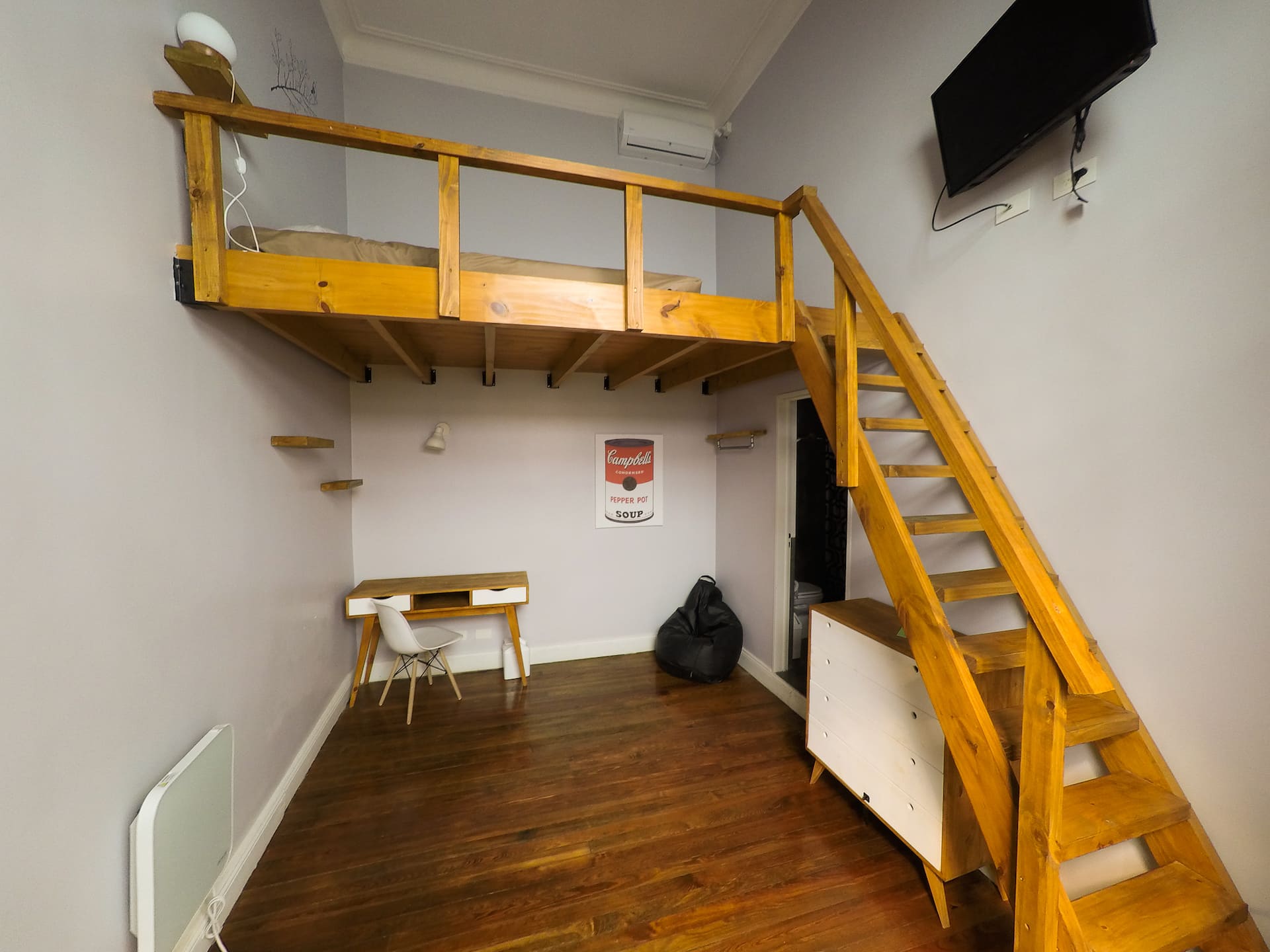 double ensuite with mezzanine Guesthouse