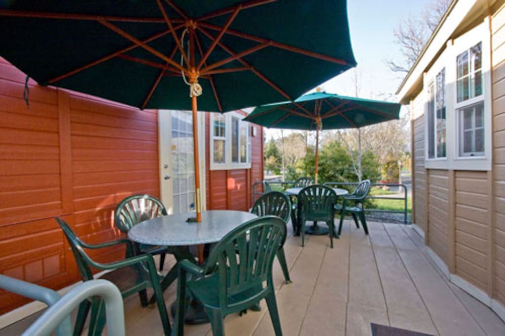 Shared Deck area