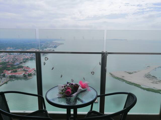 Tropical Seaview Home无敌海景房FreeWifi no cleaning fee