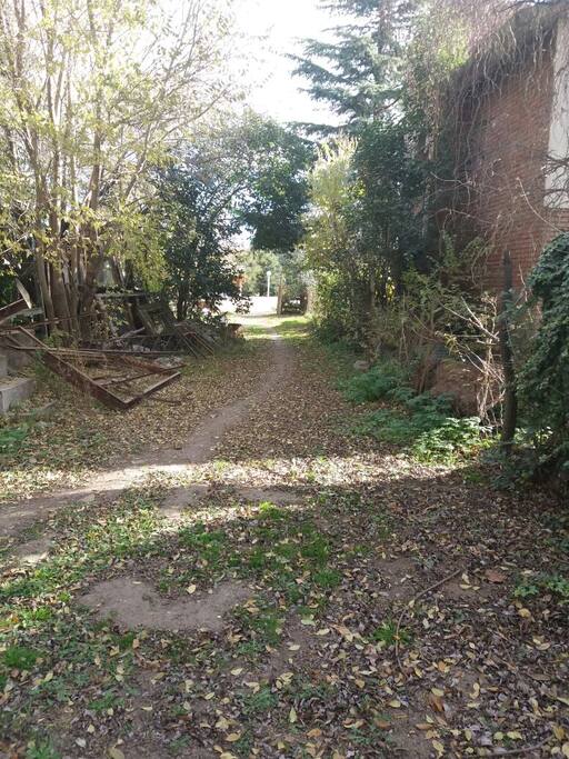 Entrada a La casa