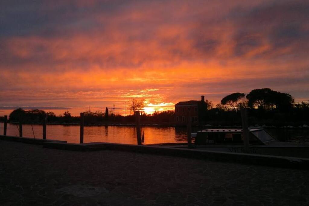 Vista dalla casa