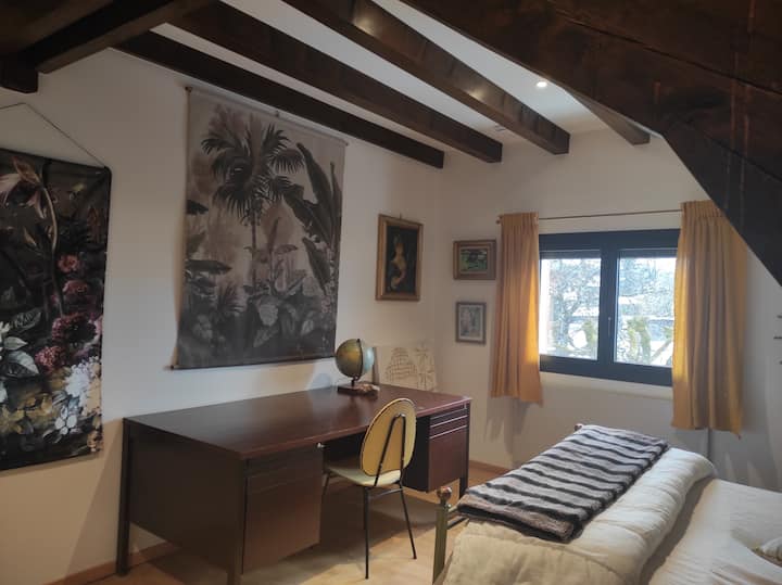 带办公区的异国风情客房