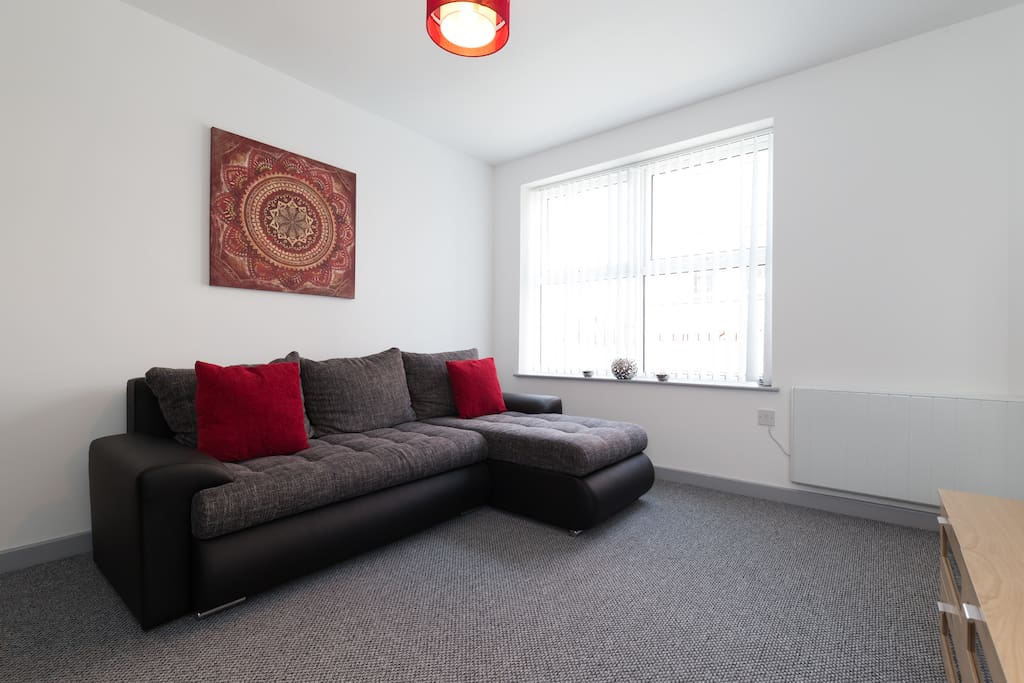 Large corner sofa bed