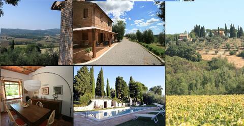 Beautiful villa with swimming pool in Tuscany