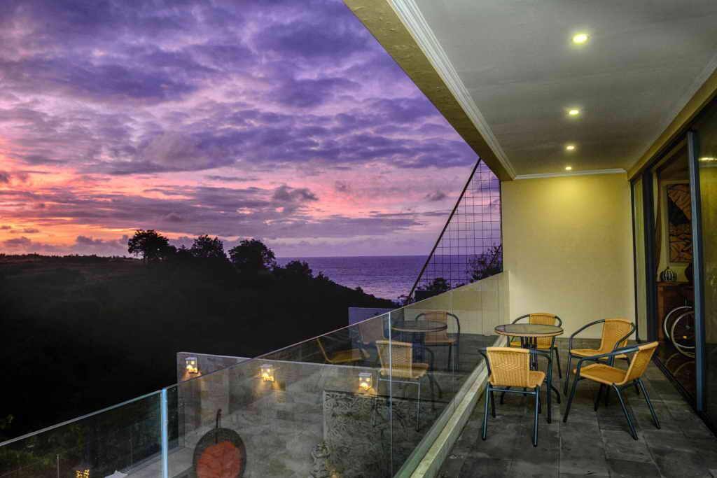 Beautiful sunset view