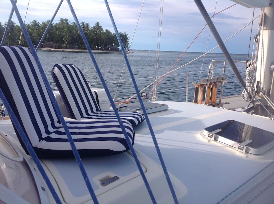 Upper deck of Freya