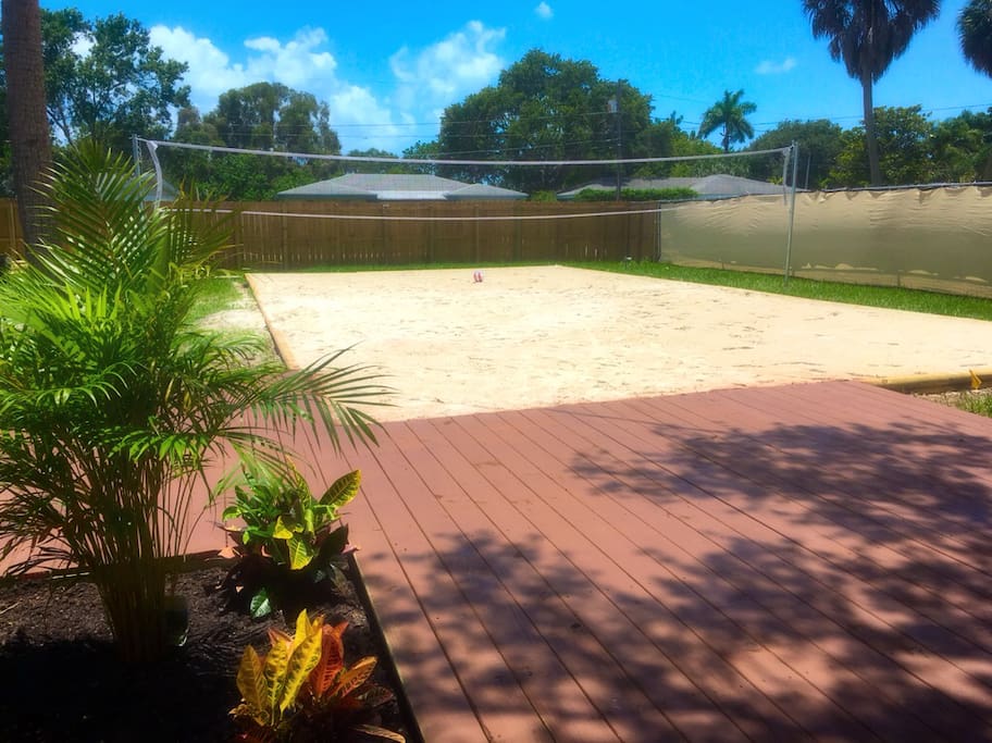 beach voleyball court