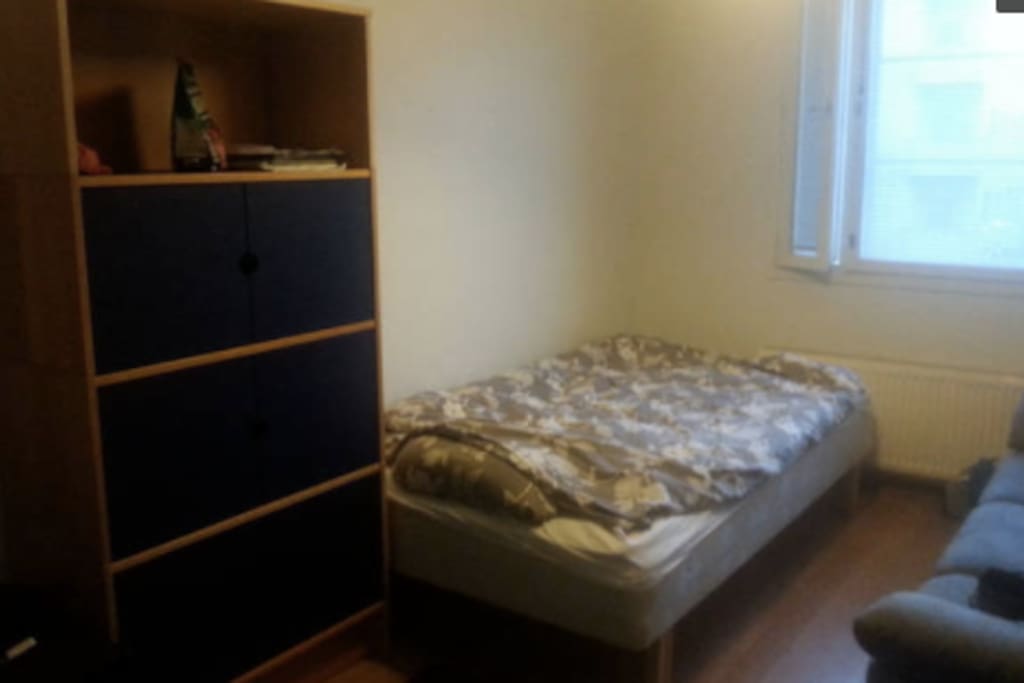 Your bedroom. Bigger than it looks here, about 15sqm