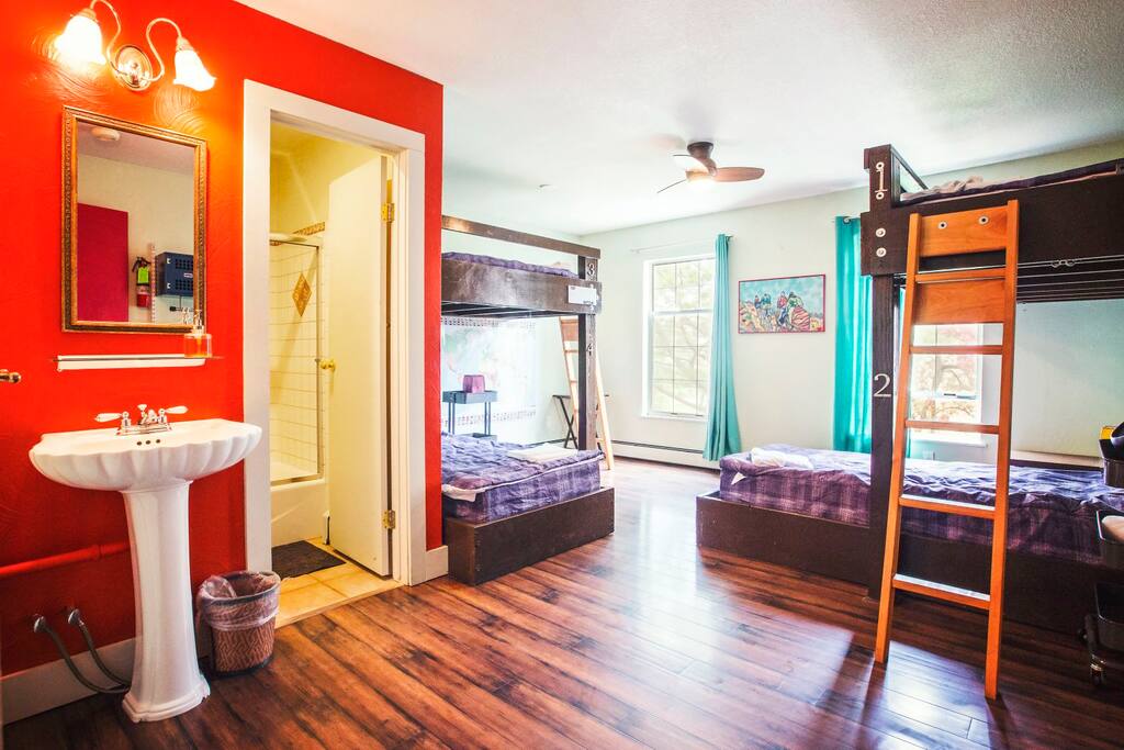 Dorm room at solarium