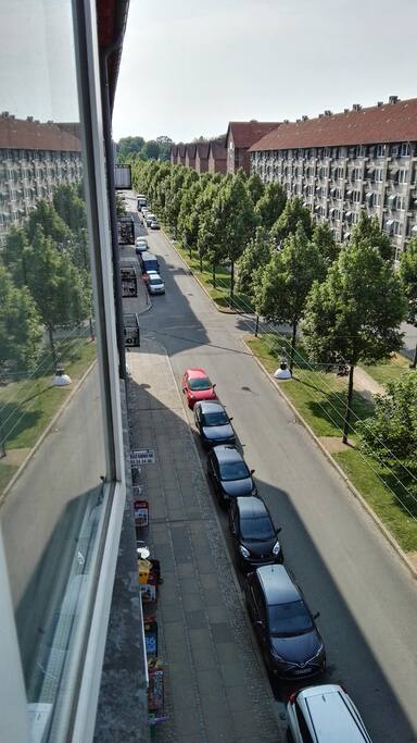 View from livingroom (Park at the end of the street)