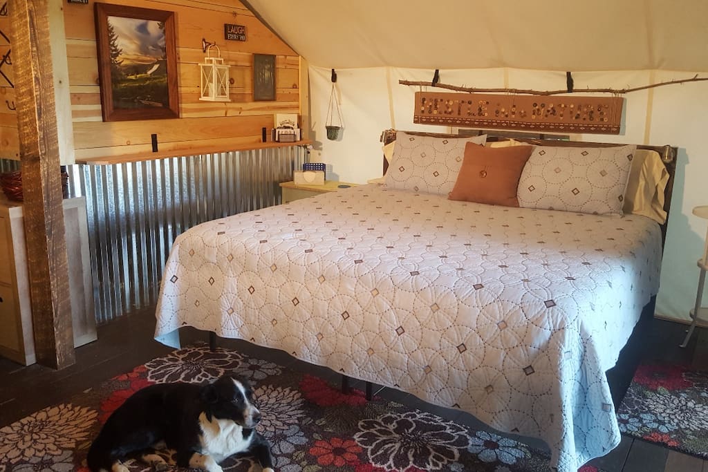 You'll sleep well to the sounds of nature and Cable will be home with us!