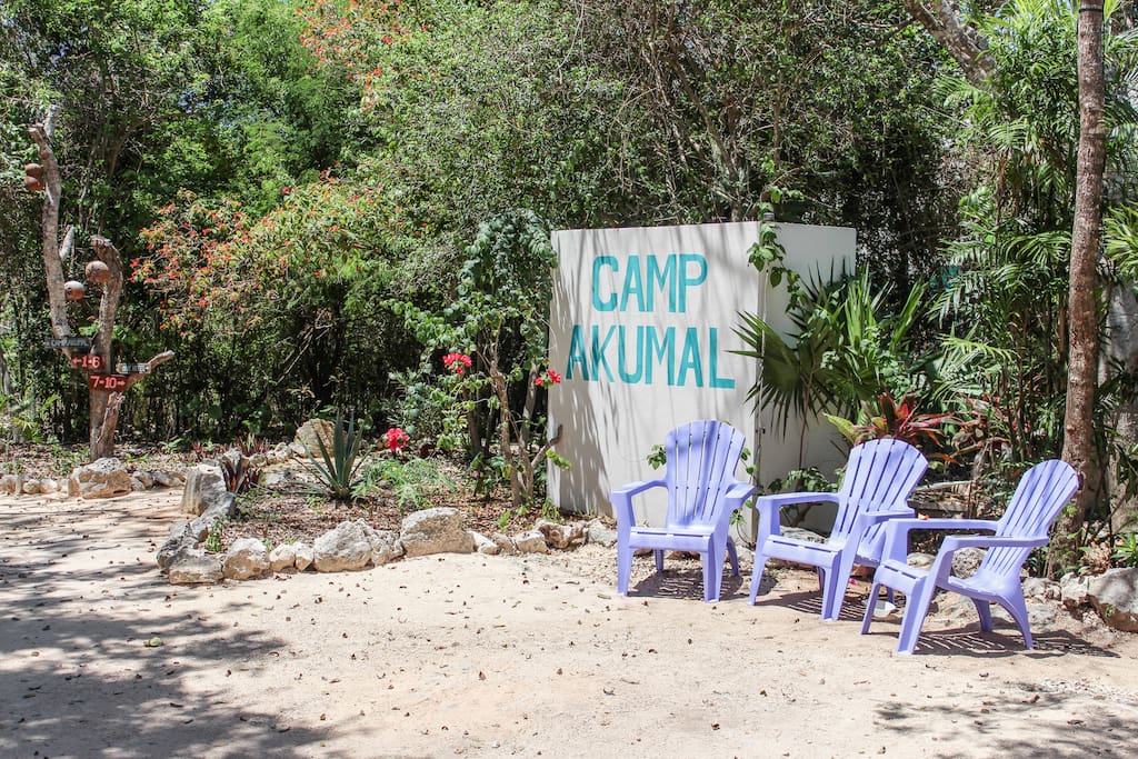 You will find Camp Akumal!