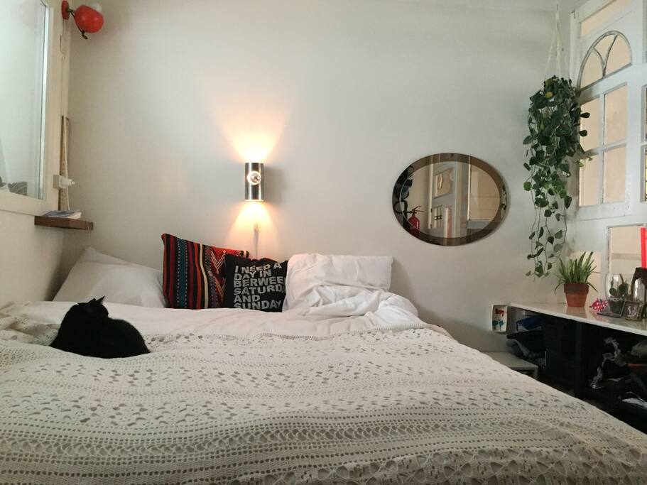 comfortable king size bed