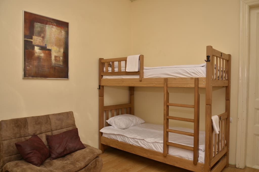 Room with 5 Bunk beds
