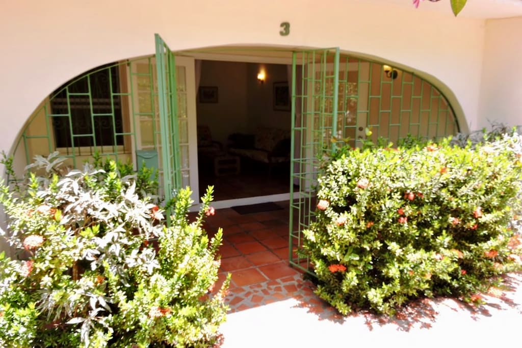 Entrance and verandah