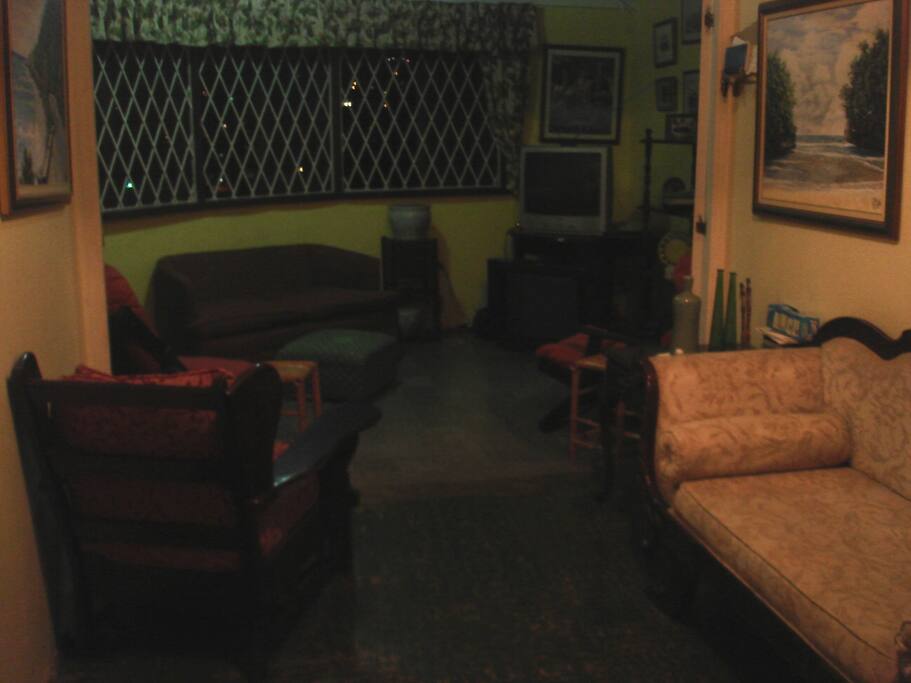TV room and sitting room