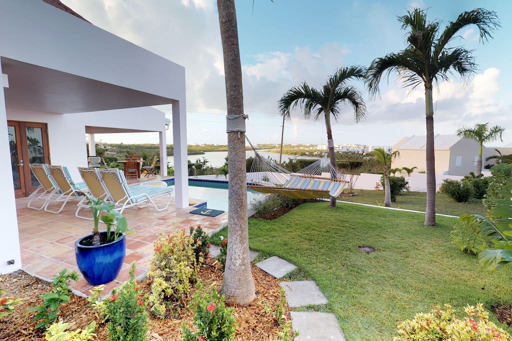 Tropical Garden and Pool