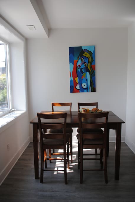 Dining table - also great for working with your laptop