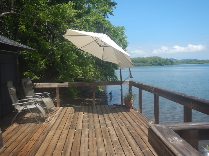 "Beached Bungalow" on the Pacific Ocean in Panama