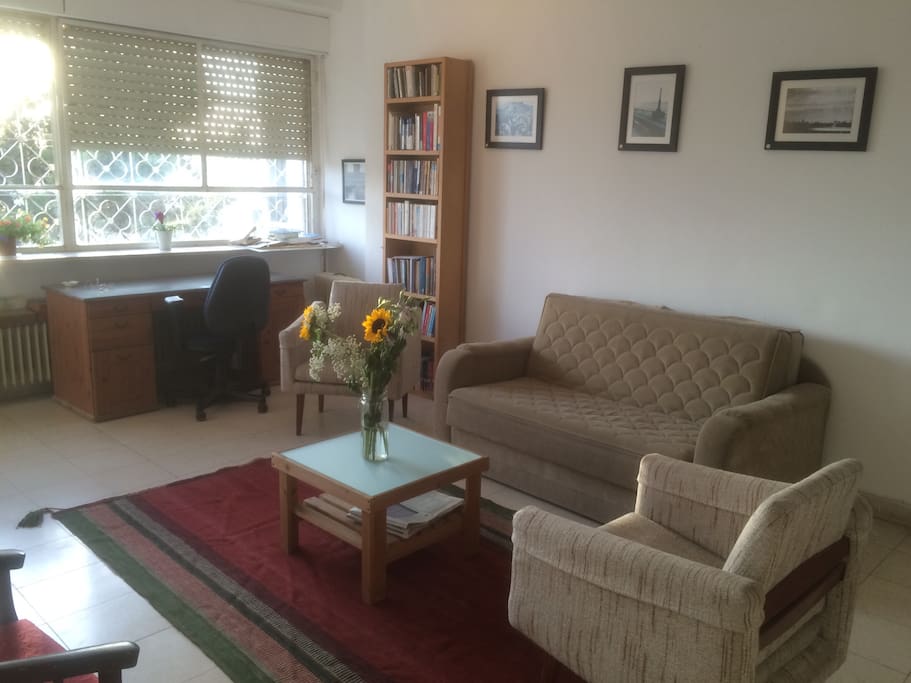 Te living room. Great afternoon sun and light..