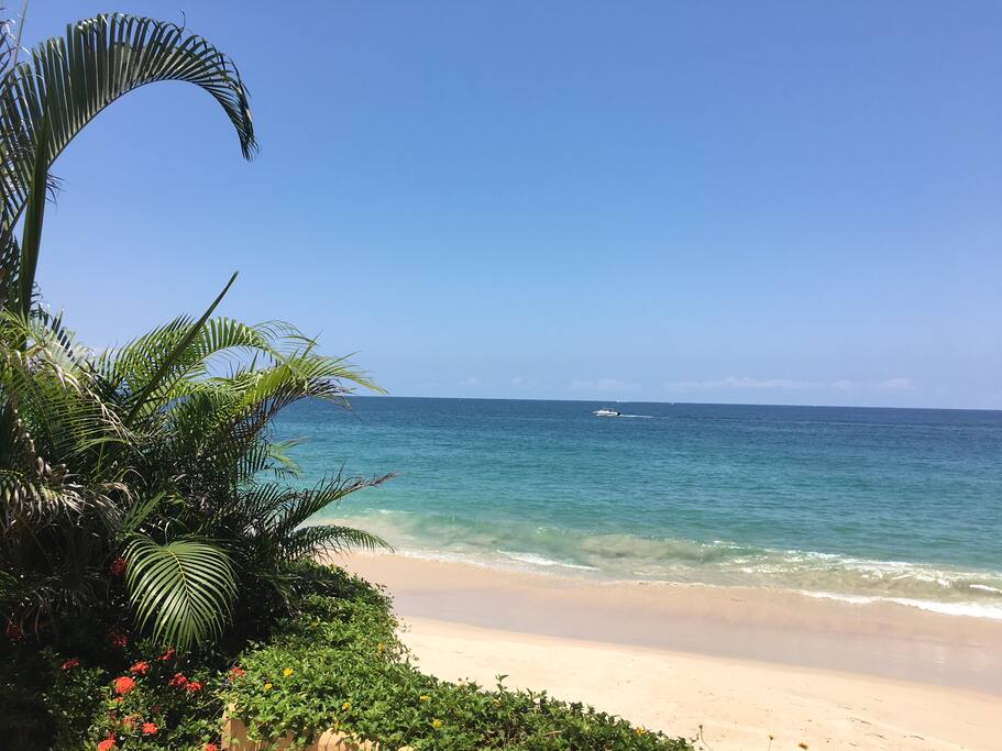 Beautiful clean and private beach