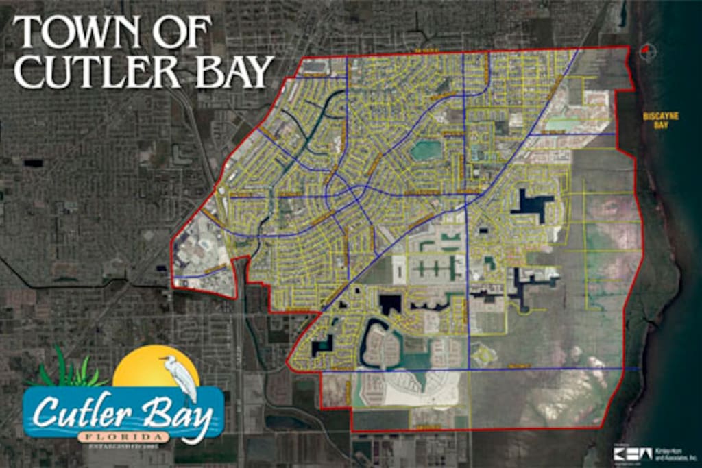 Map of Cutler Bay area