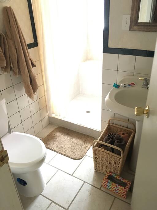 Same bathroom upstairs