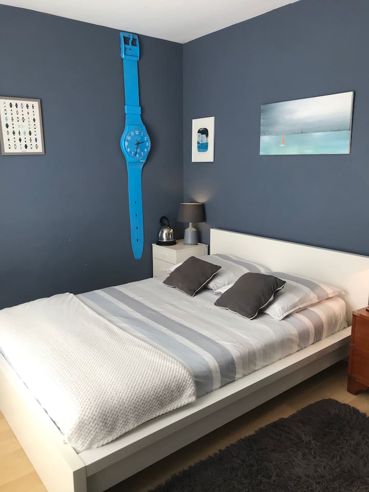 Izba 4 (na poschodí - manželská posteľ) 
Chambre Bréval