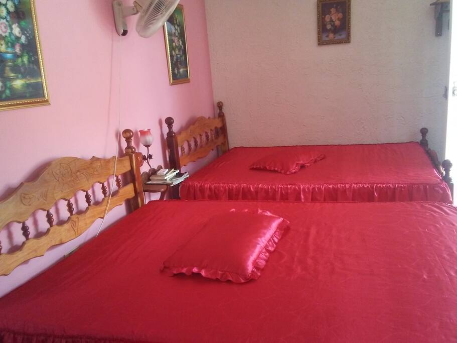 Habitación No1 Dos Camas Matriminiales
