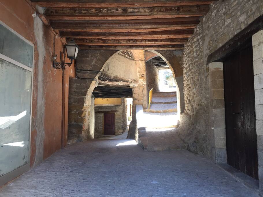 Portal d' entrada al C/ de la Penya