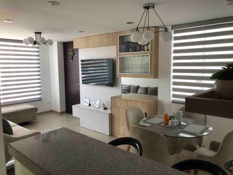 Lighted modern apartment