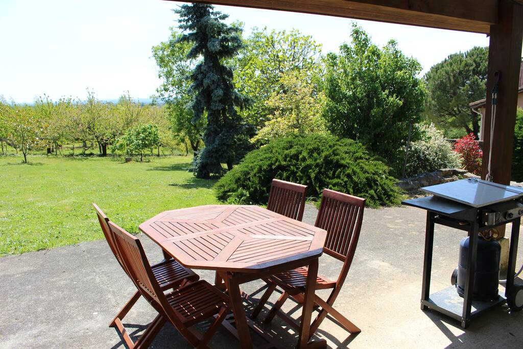 Table de jardin
Plancha
Terrasse