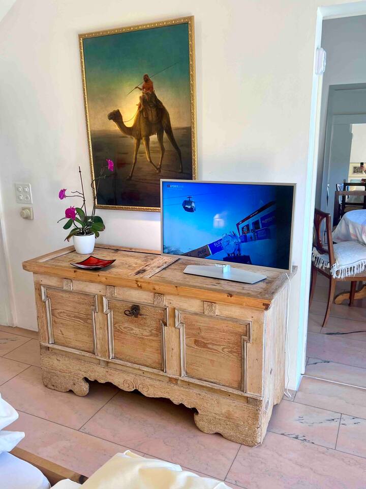 טלוויזיה בחדר השינה 