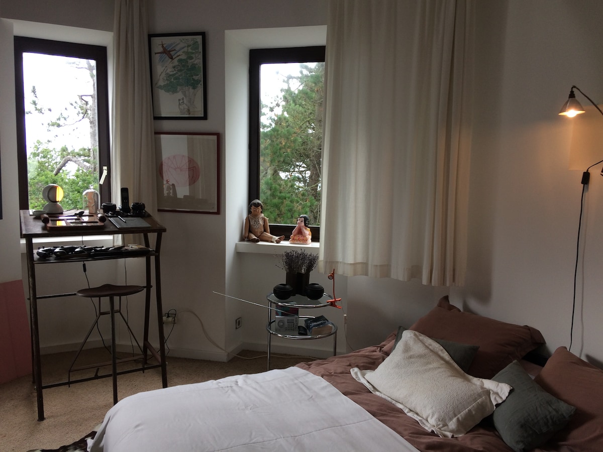 Chumba cha mnara kilicho na mwonekano wa kipekee