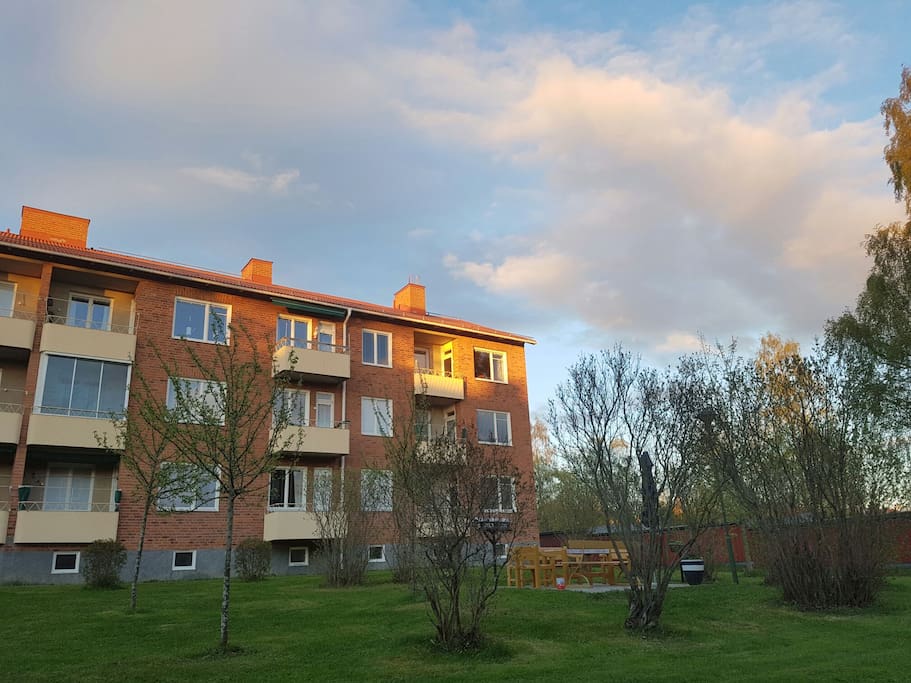 Last sun at the balcony.
