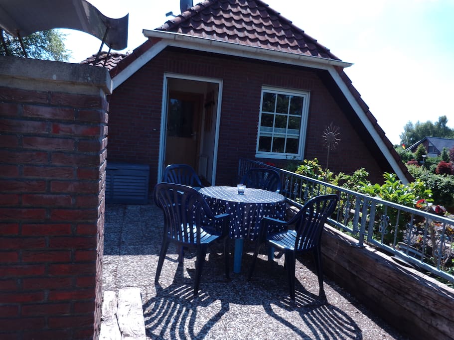 Separater Eingang der Ferienwohnung