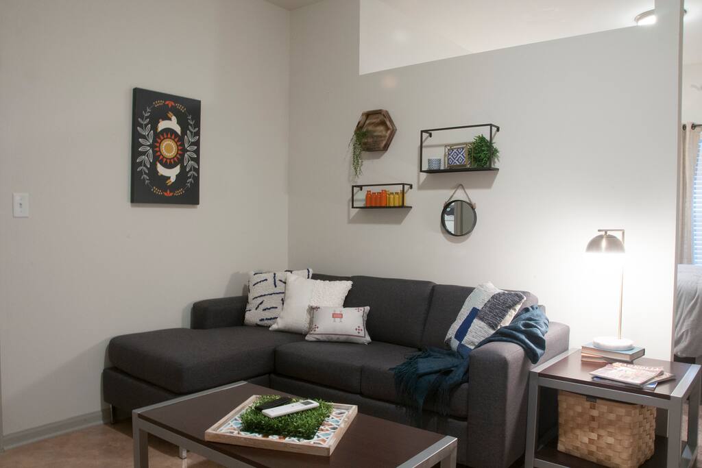 Private sitting area
